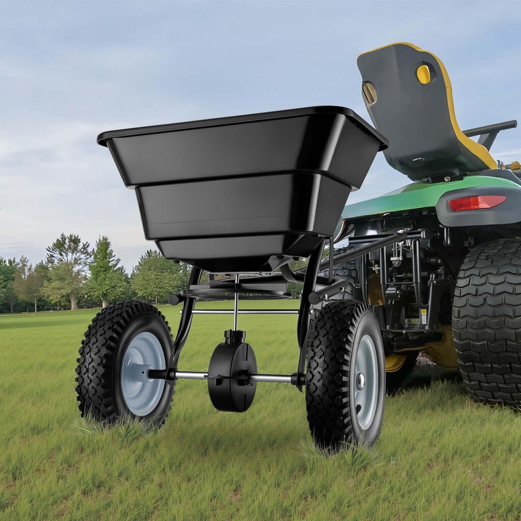 Wiltec Streuwagen GT1507 29L fr Dnger, Saatgut,