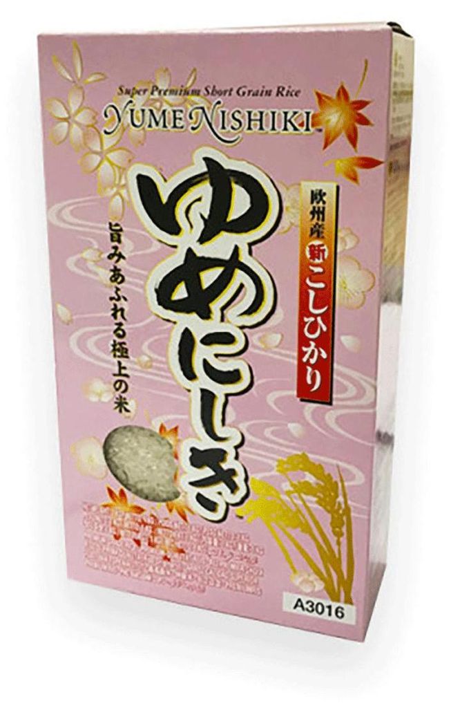 Riz Yume Nishiki JFC, grain court, 1 kg Image du produit 