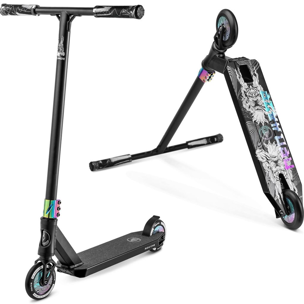 MOVINO Kinder Stunt-Scooter Freistil Haze (SCHWARZ)