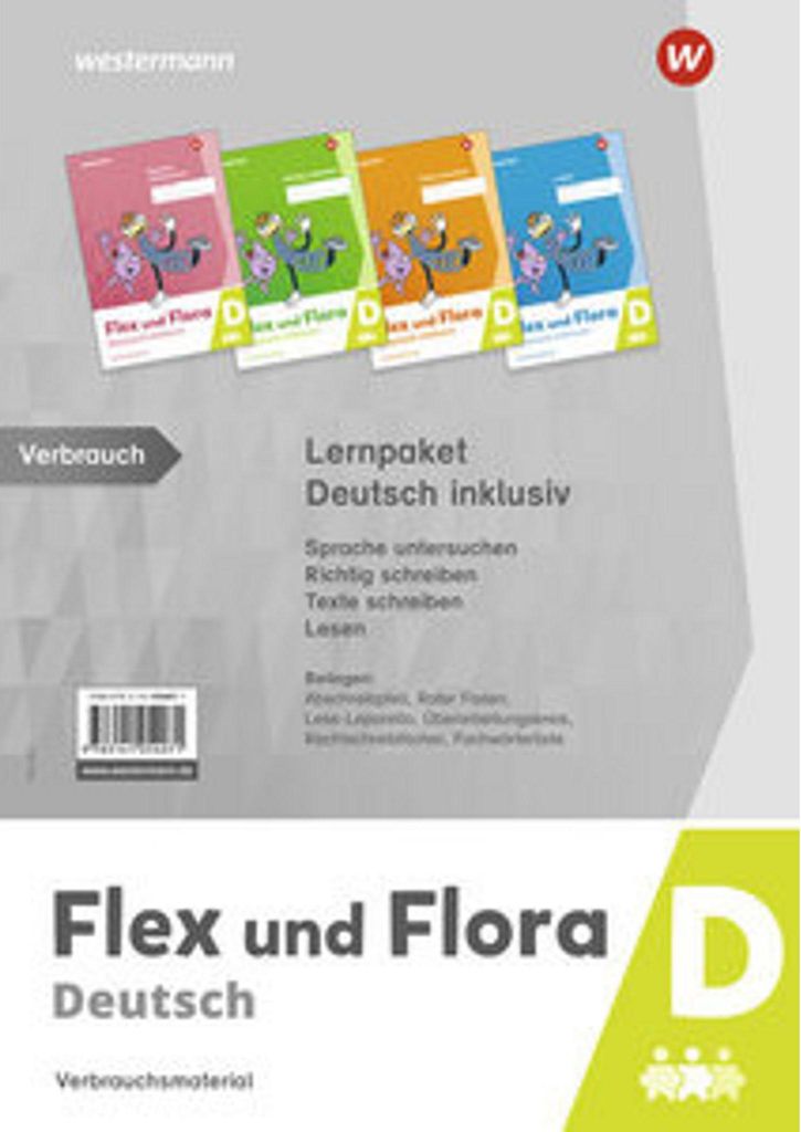 Flex und Flora - Lernpaket Deutsch inklusiv D Produktbild 
