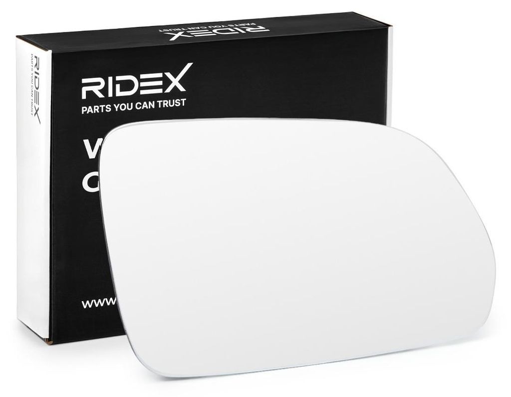 RIDEX Spiegelglas Außenspiegel Rechts für VW POLO (9N) Konvex 1914M0145