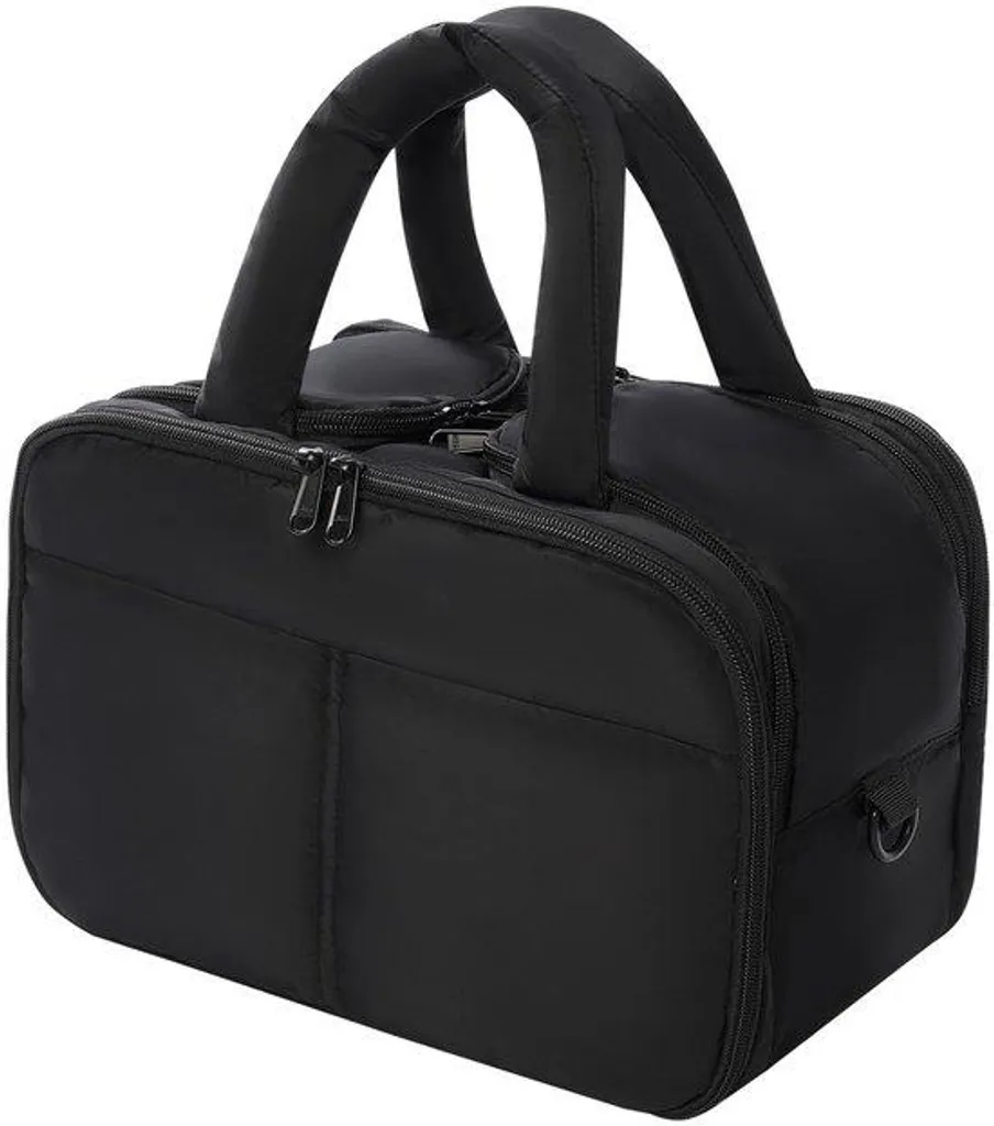 Trousse de voyage femme avec séparateur sec humide et grande capacité