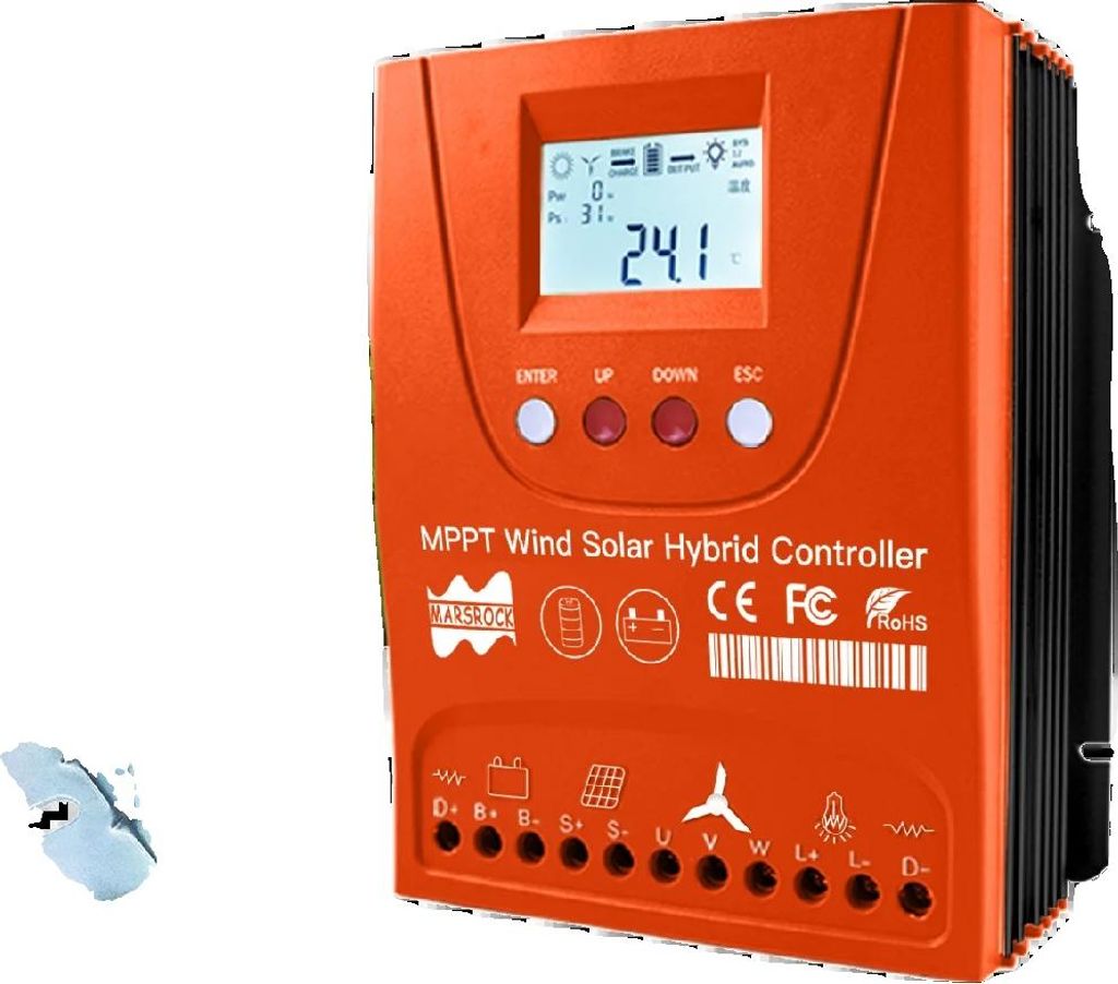 Hybrid-Solar-Wind-Controller, Bluetooth-Konnektivität, Produktbild 