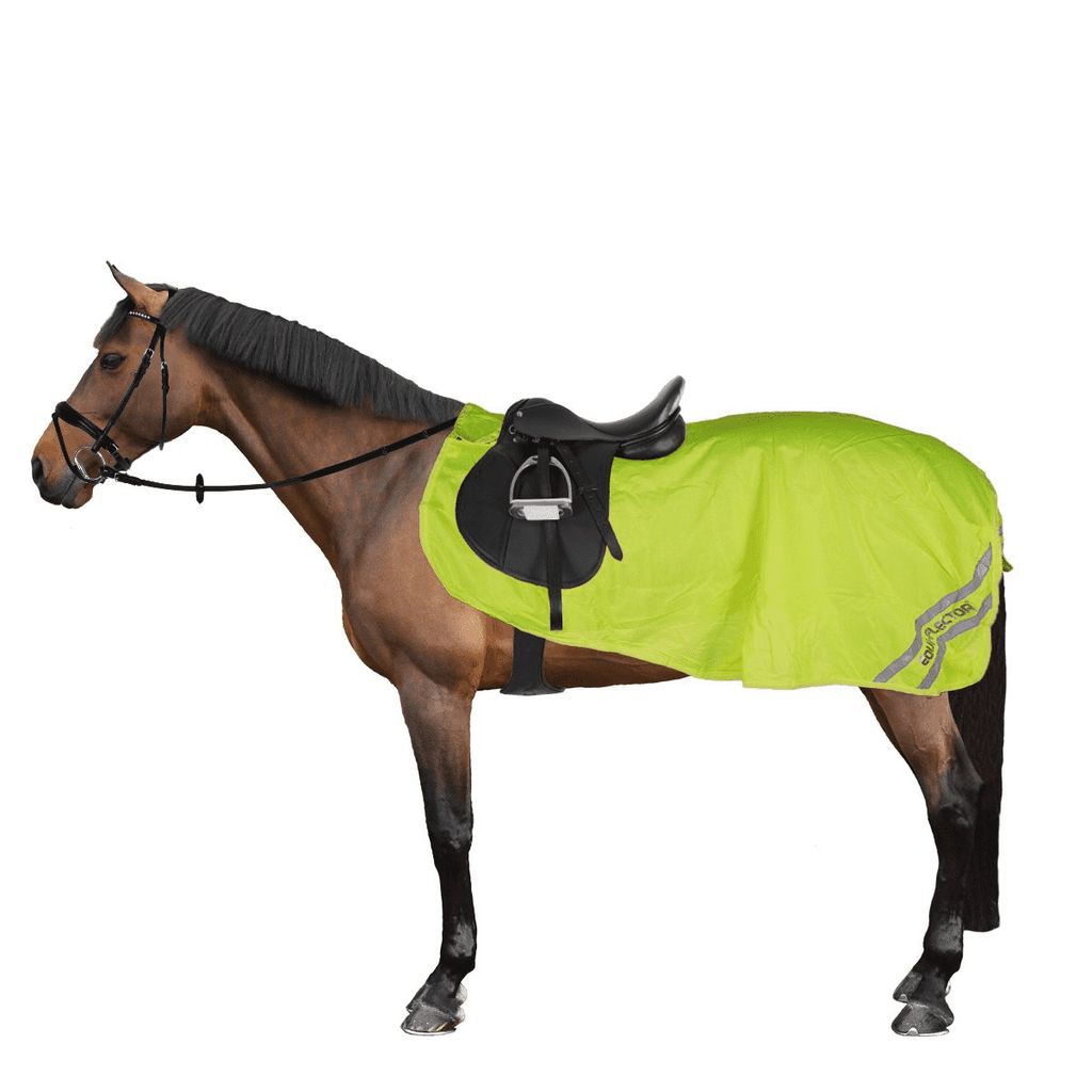 Equi-Flector - Reflektierende Ausreitplane für Pferde ER1099 (137cm) (Gelb)
