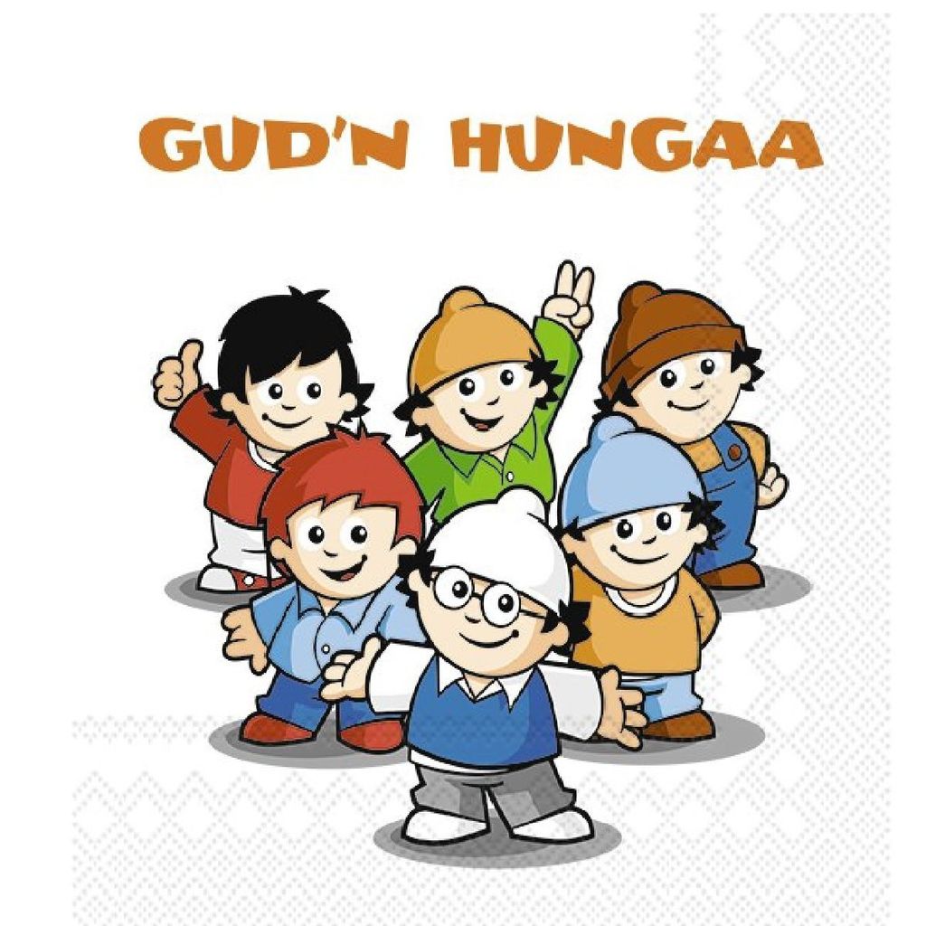 Serviette "Gud'n Hungaa", 20 Stück Produktbild 