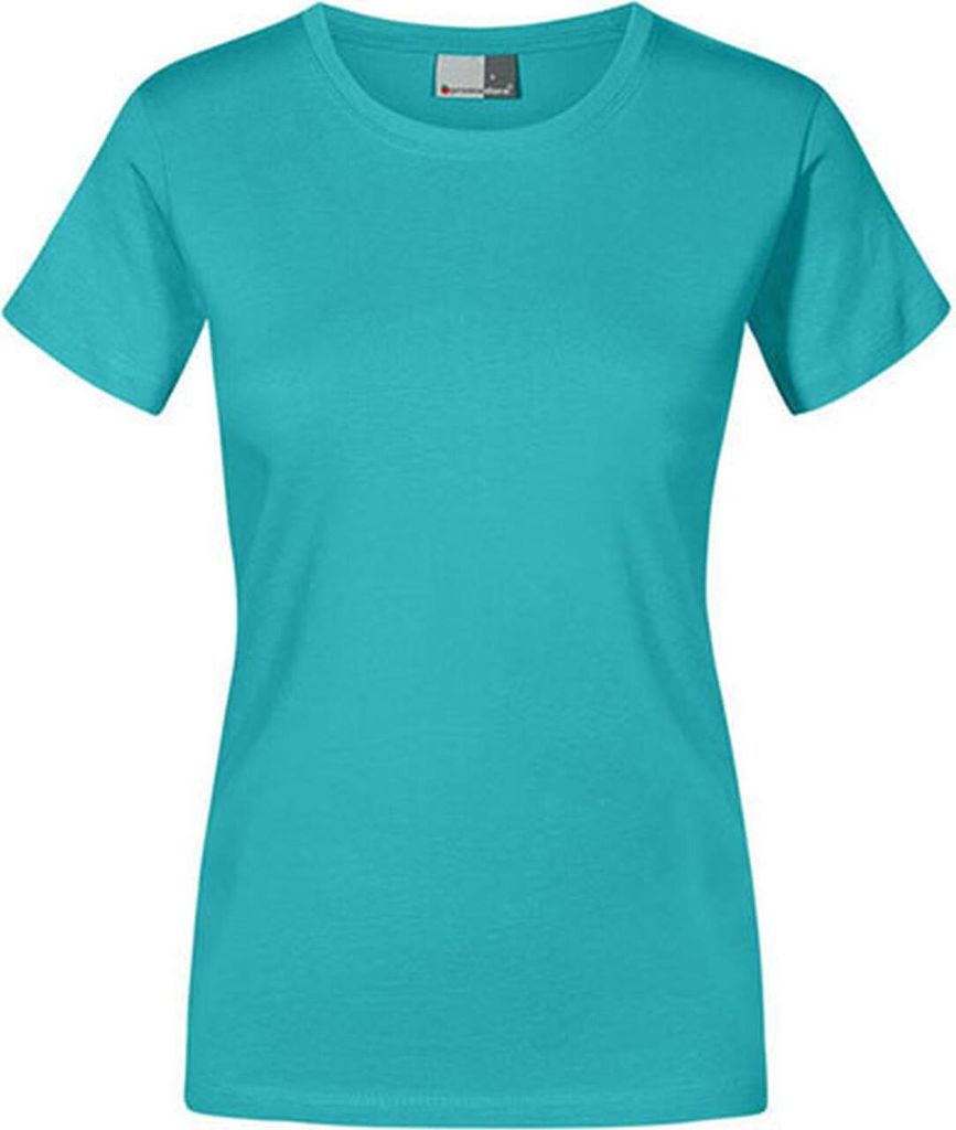 Premium T-Shirt Plus Size Damen, XXL, Jade