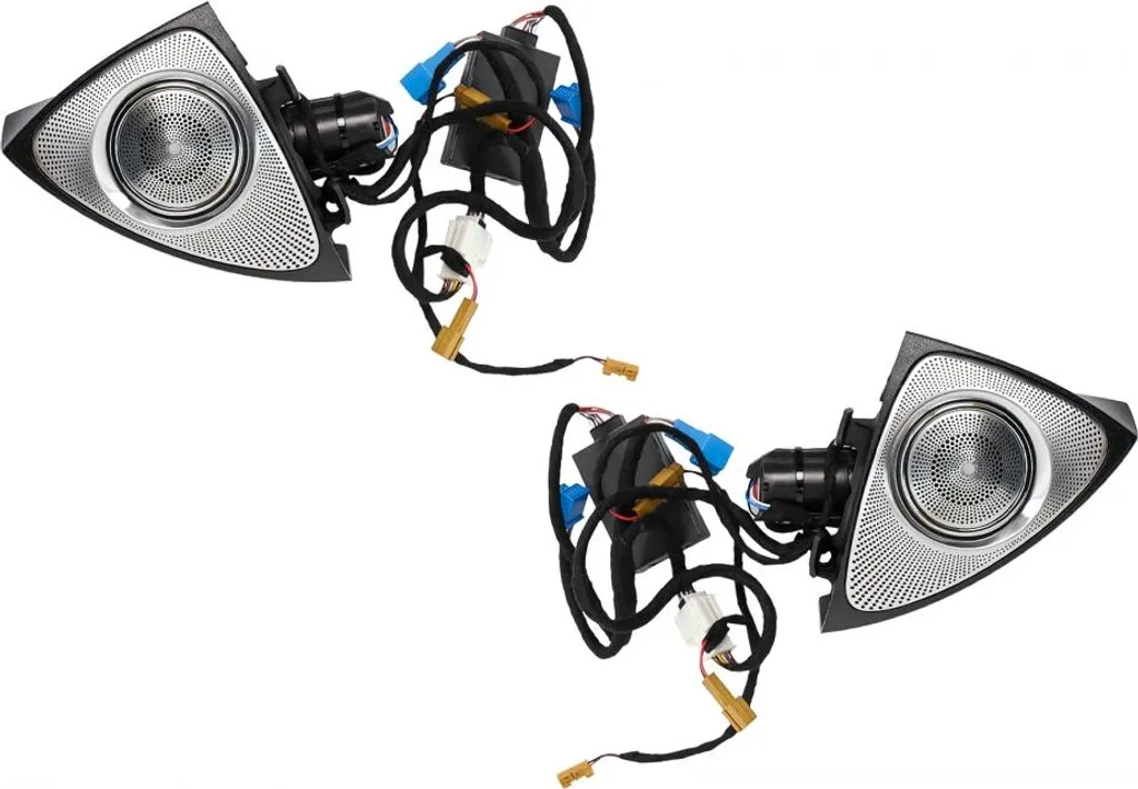 Tweeter LED rotatif 3 couleurs Mercedes C205 W205 finition chrome