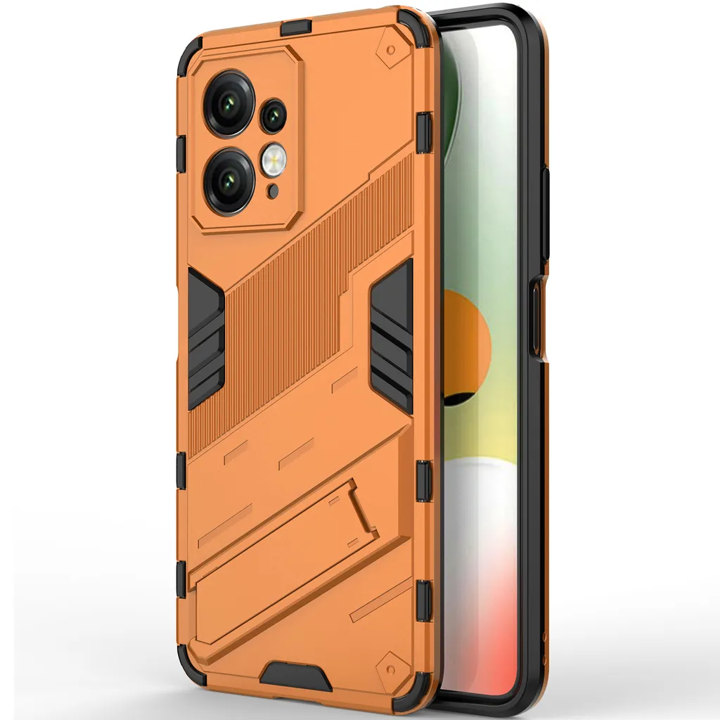 Custodia Bianca Redmi Note 12 4G Shockproof - Stand e Grip TPU PC - 3