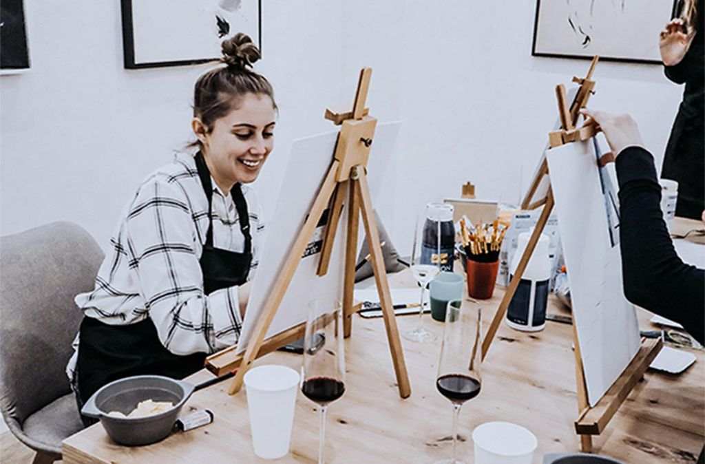 mydays Kunst Party München (2 Std.); Erlebnis verschenken oder selbst erleben; Gutschein für 1 Person(en)