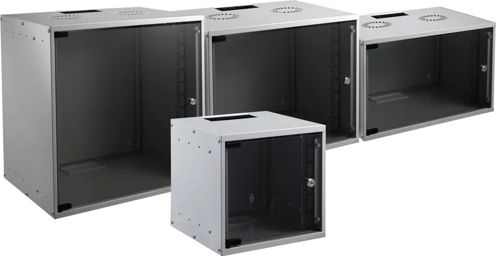 Armoire Murale 19'' 6U Profondeur 600mm EFB pour Rack Informatique