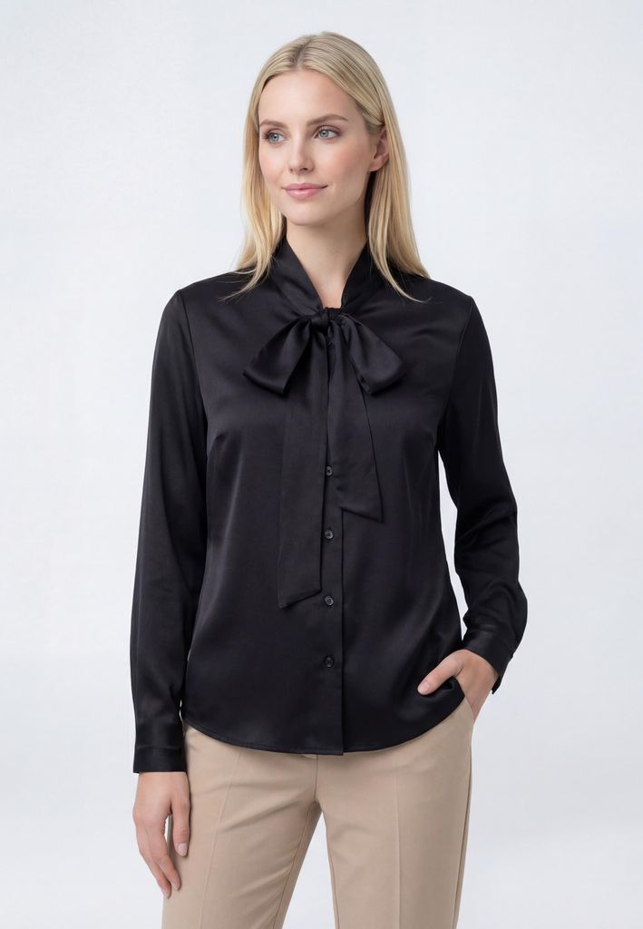CHANCERY damen bluse - schwarz, M