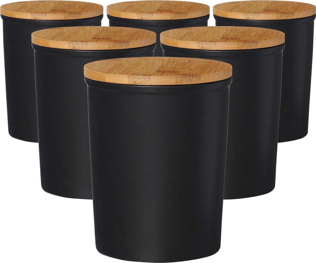 Ritzenhoff & Breker Jasper Vorratsdose 1,8 l schwarz 6er Produktbild 