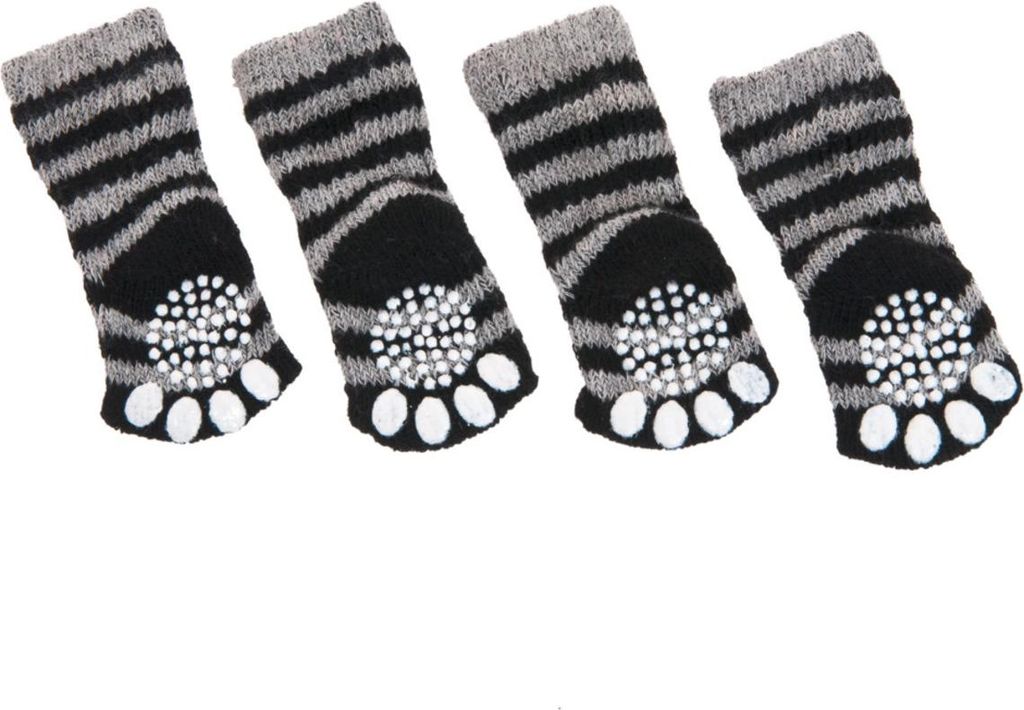 Karlie Doggy Socks schwarz-grau, Größe: S Produktbild 