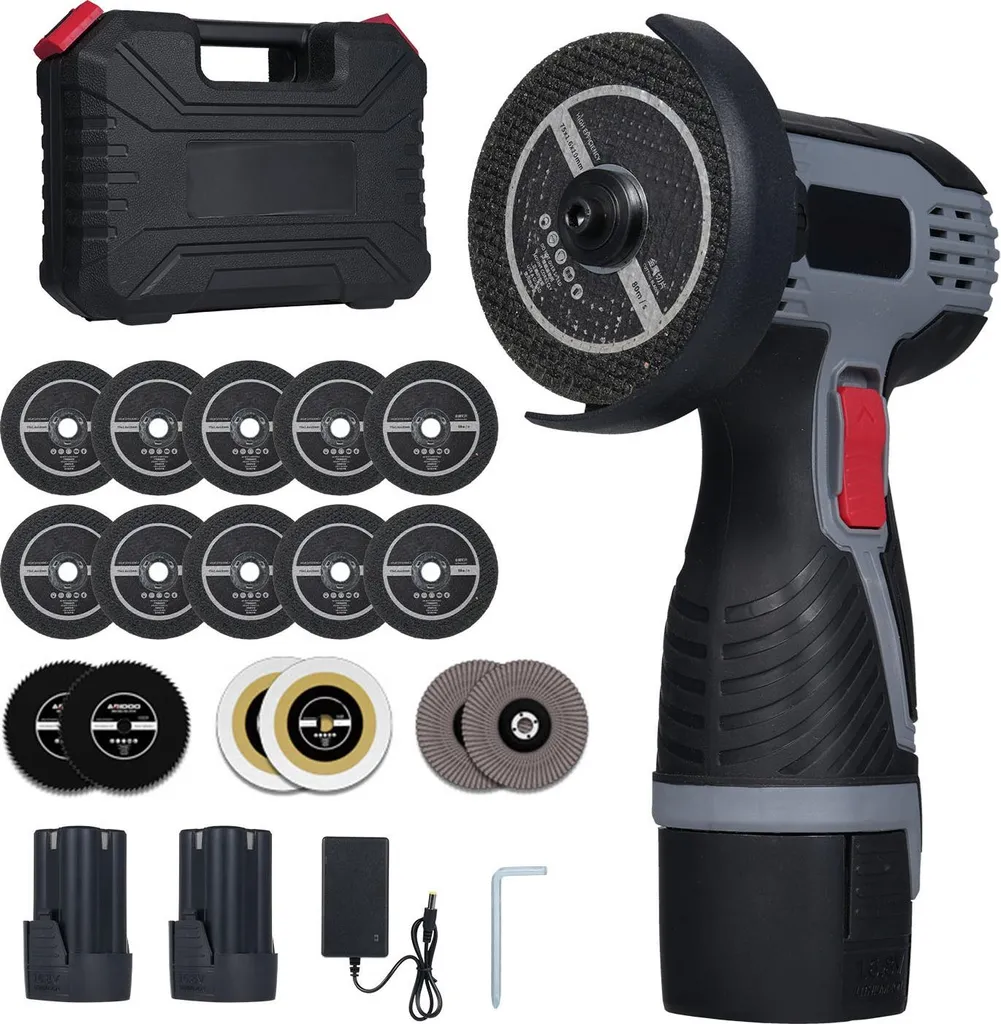 Meuleuse sans fil 28000 tr/min moteur Brushless avec affichage digital