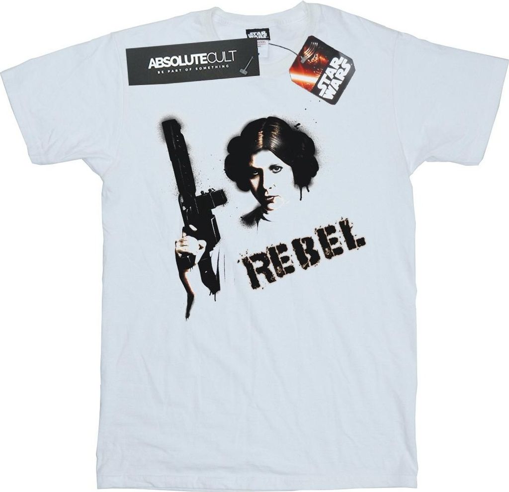 Star Wars - "Rebel" T-Shirt für Herren BI46136 (L) (Weiß)