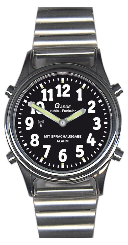 UMR Uhren Manufaktur Ruhla - sprechende Funk-Armbanduhr Produktbild 