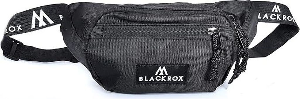 BLACKROX Gürteltasche Bauchtasche Uni Hüfttasche, Geldgürtel, Sport & Fitness Damen & Herren, Wasserdicht Sporttasche, Outdoor, Laufgürtel, sch...