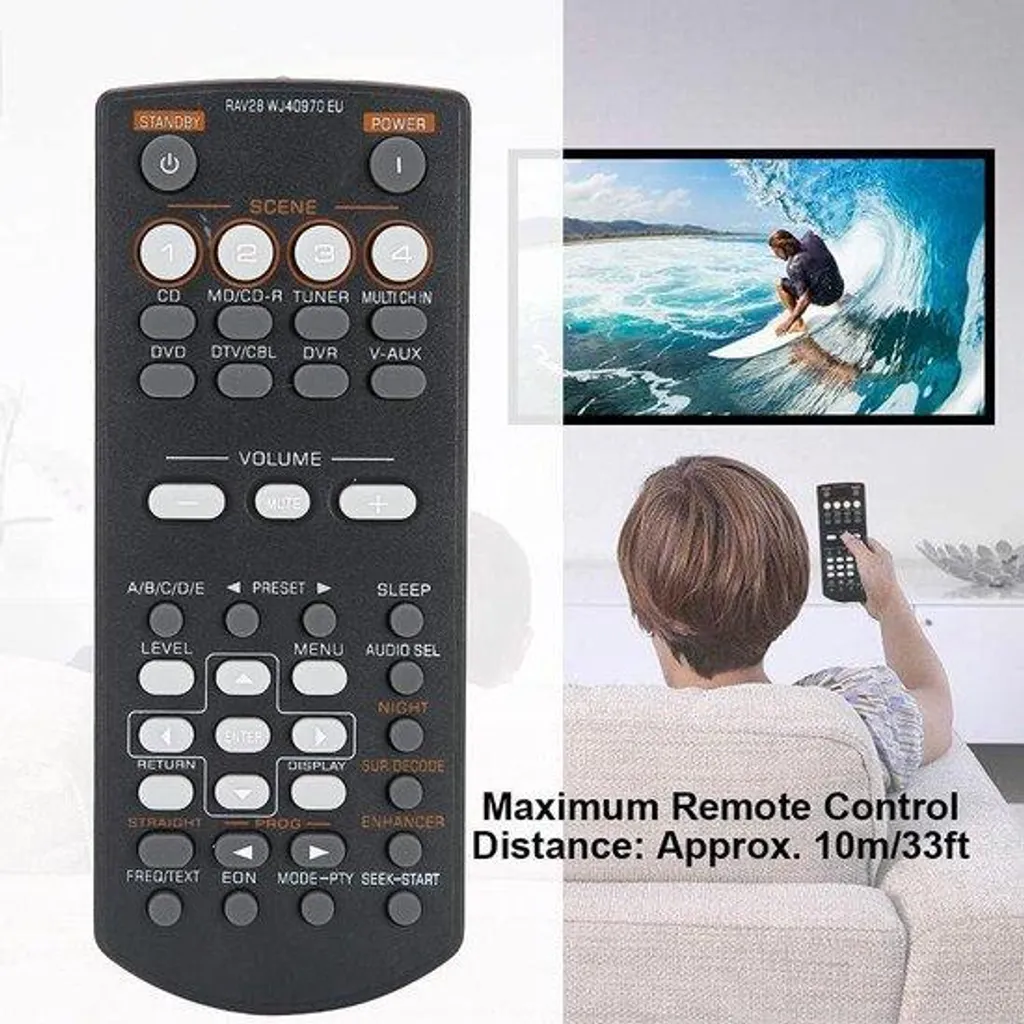 Télécommande RAV28 RAV34 : Solution pour Ampli AV en Panne de Signal
