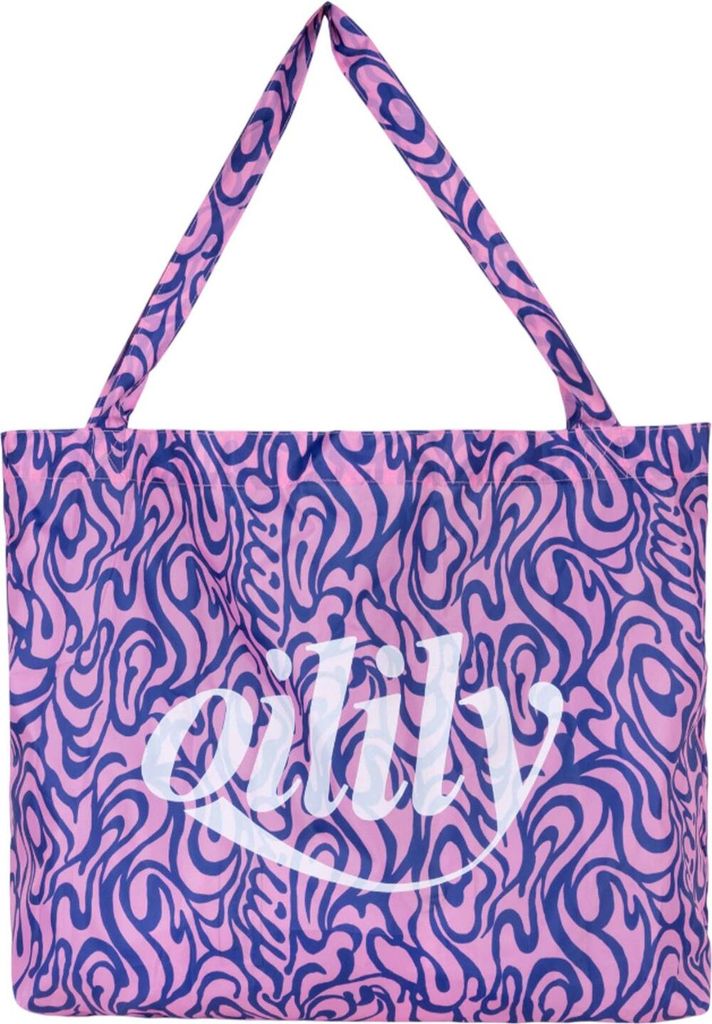 Oilily Schultertasche Sylvia Folding Shopper Prism Pink mehrfarbig