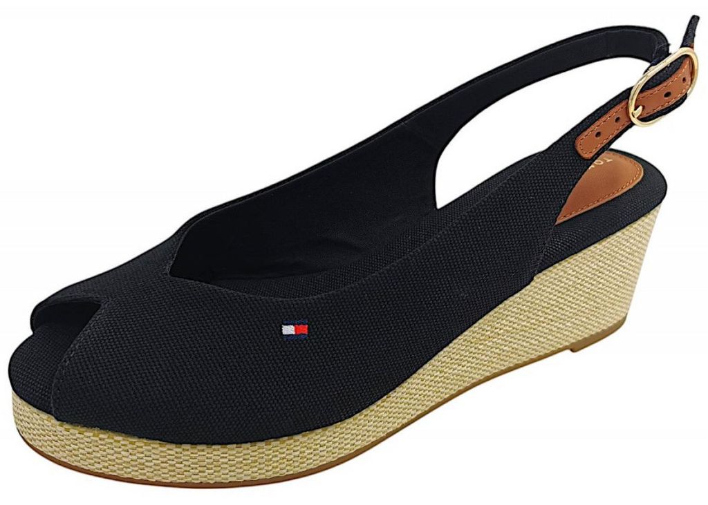 Tommy Hilfiger Flag Mid Wedge Espadrille Damenschuhe  Productafbeelding 