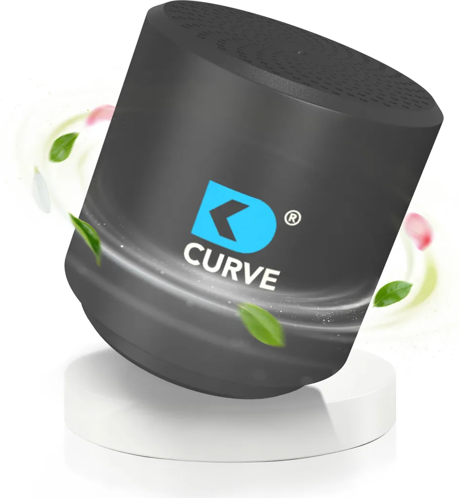 Design Air Purifier DK medical CURVE Cool Grey - Aria Pura con Stile
