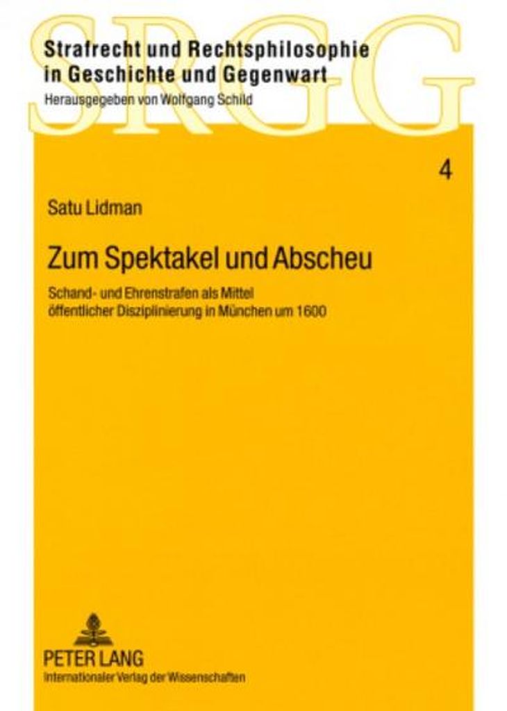 Zum Spektakel und Abscheu