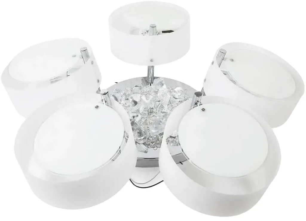 Lustre cristal blanc télécommande : la solution pour un éclairage chic