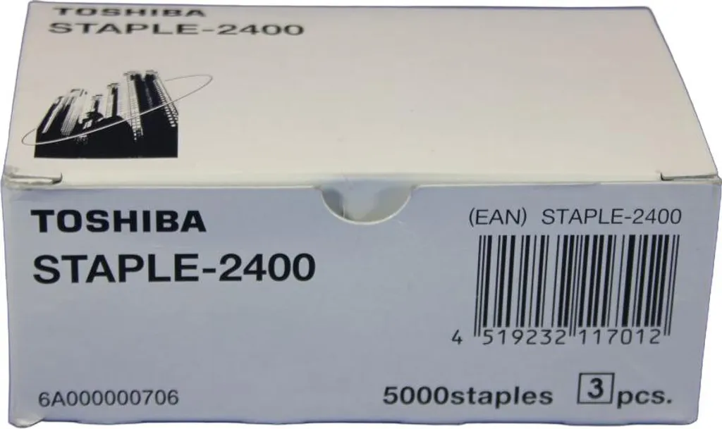 Agrafes robustes Toshiba 2400 6A000000706 pour reliure de documents