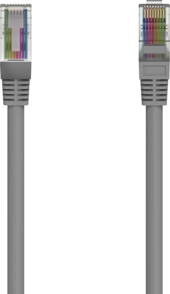 Cavo Rete Hama 10m Cat5e UTP Grigio - Soluzione Cablaggio Ufficio