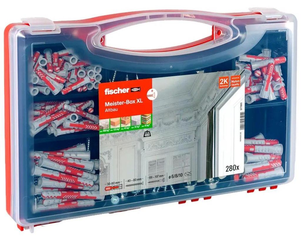Meister-Box XL Altbau + Schrauben (280 Teile) Produktbild 