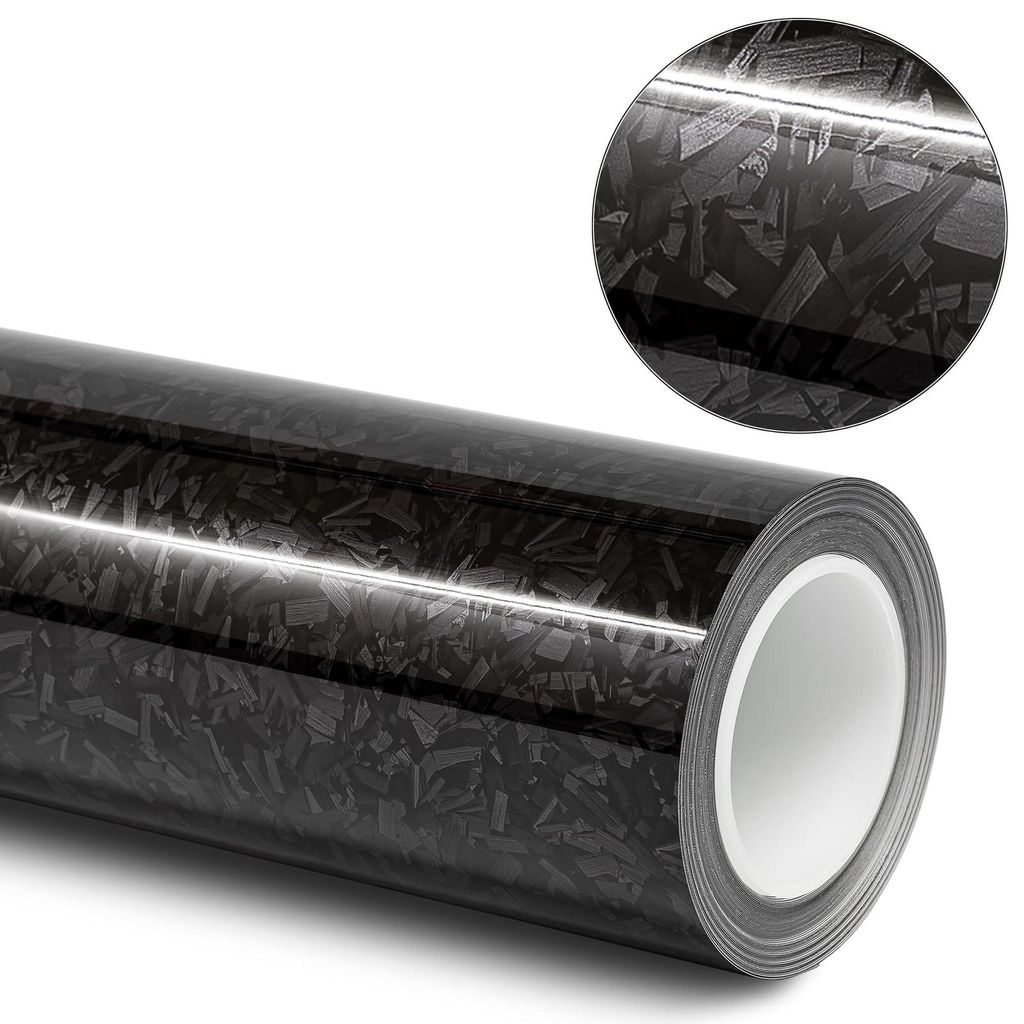 30 x 100 cm, koolstofvezel folie, zelfklevende vinylfolie Productafbeelding 