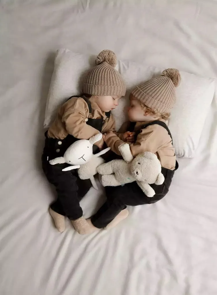 Solution Sommeil Bébé Nounours Beige Szumisie avec Capteur de Bruit