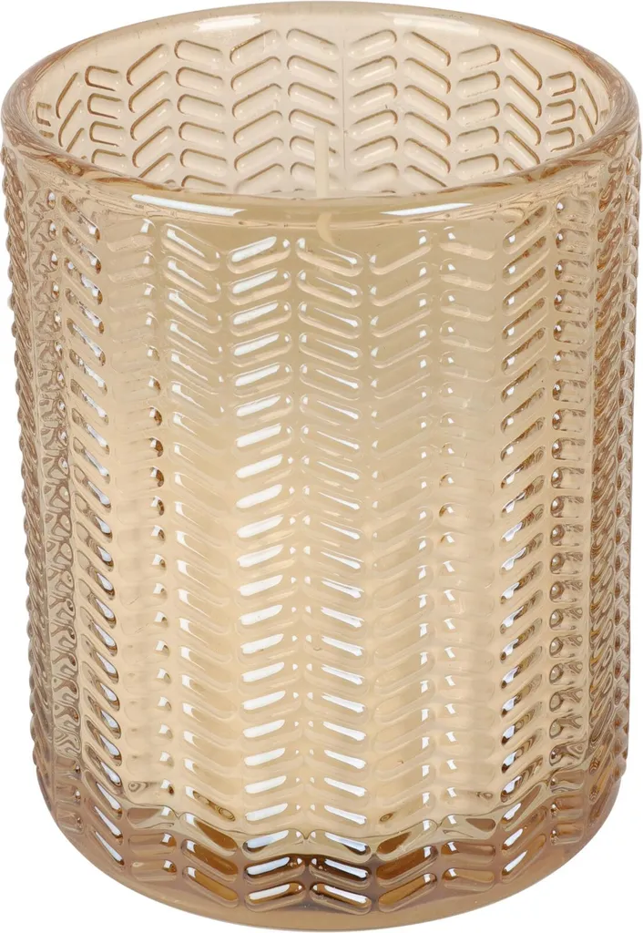 Candela in Vetro 12 cm Alta Durata - Soluzione Arredo Pratica