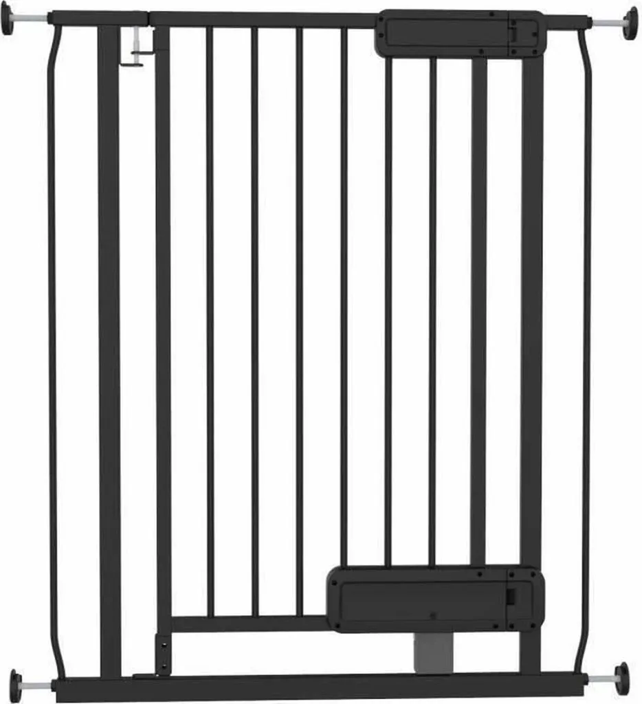 Barrière de protection enfant Ingenuity 73-80 cm en métal noir mat