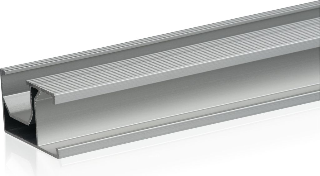 Zelsius Universal Aluminium Montageschiene 150 cm für ein Solarmodul, Befestigungsschiene, Aluprofil