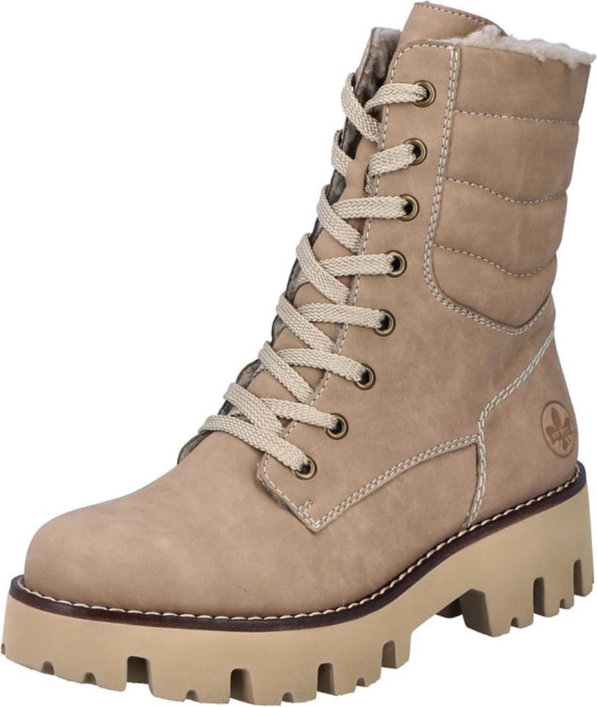 Rieker Schnürstiefel Beige Produktbild 