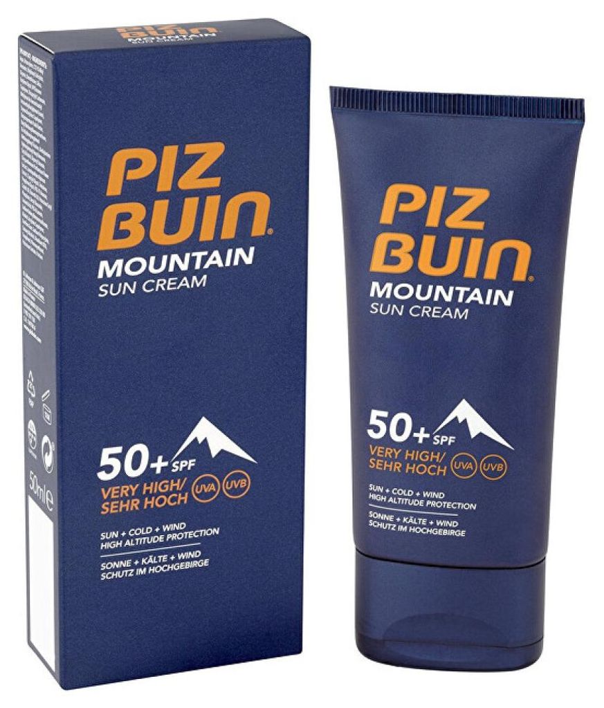 Piz Buin Mountain Sun Cream Lsf 50+ 50 ml Produktbild 