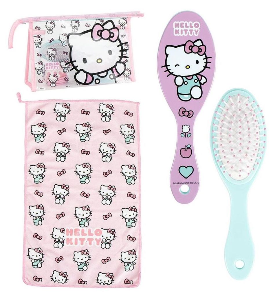 CERDÀ - Originele Hello Kitty rugzak met toilettas, Productafbeelding 