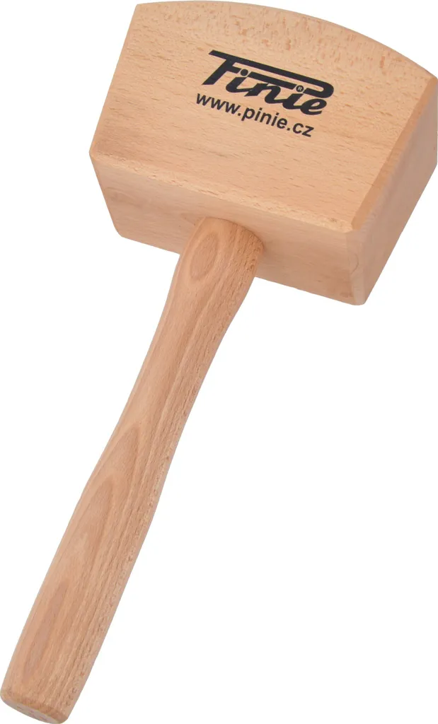 Mazza da falegname in pino, dimensioni: 140 x 95 x 305 mm
