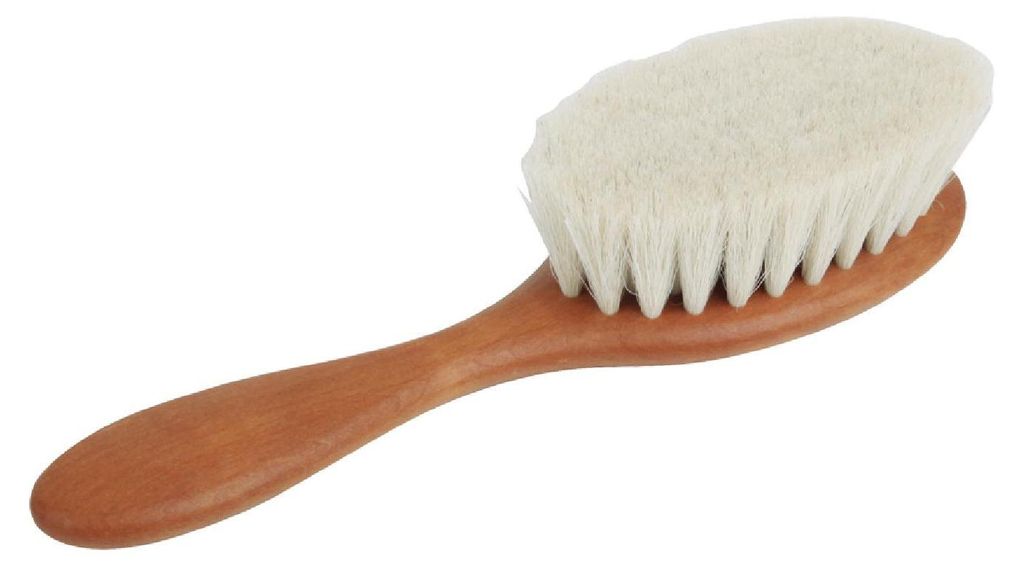 Redecker Babyhaarbürste, klein, Birnbaumholz Produktbild 
