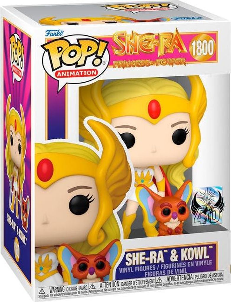 She-Ra - Prinzessin der Macht - Actionfigur mit Kowl-Begleiter