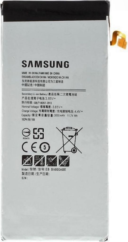 Handy Akku Original Samsung Eb-Ba800Abe 3050Mah Galaxy A8 Produktbild 