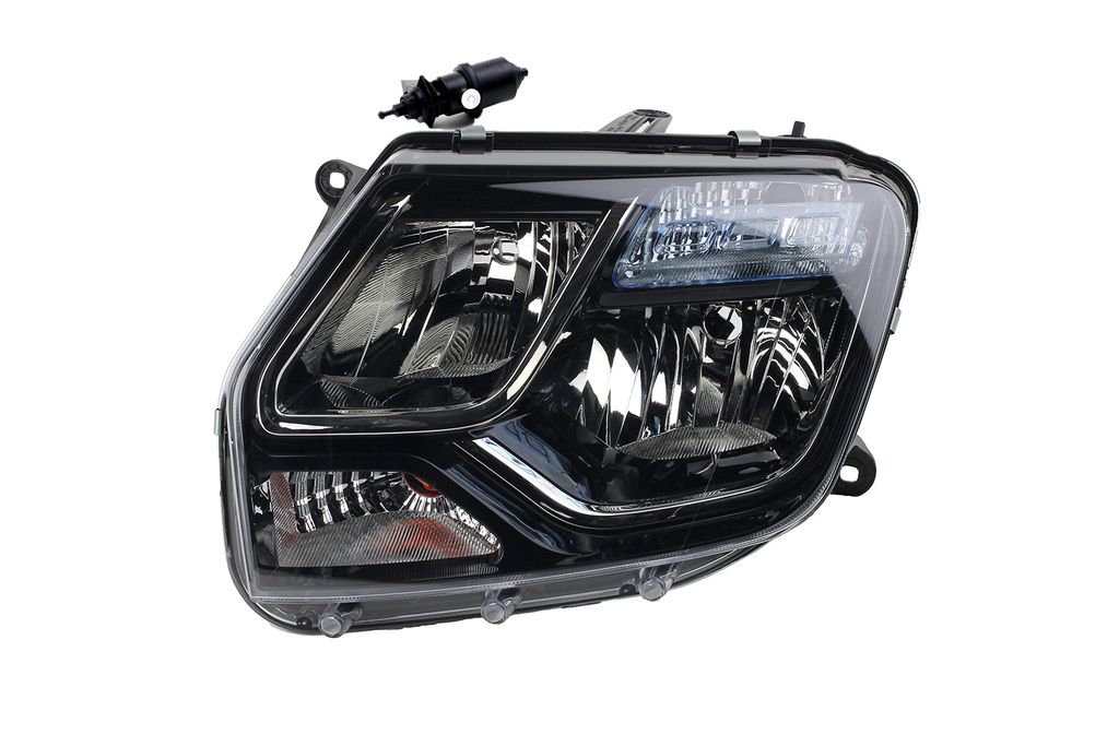 Johns, Scheinwerfer passend für Dacia Duster 01/2014 -01/2015 H1 H7 Links m. Stellmotor 8200211014 7700421671 6001546791 260606709R