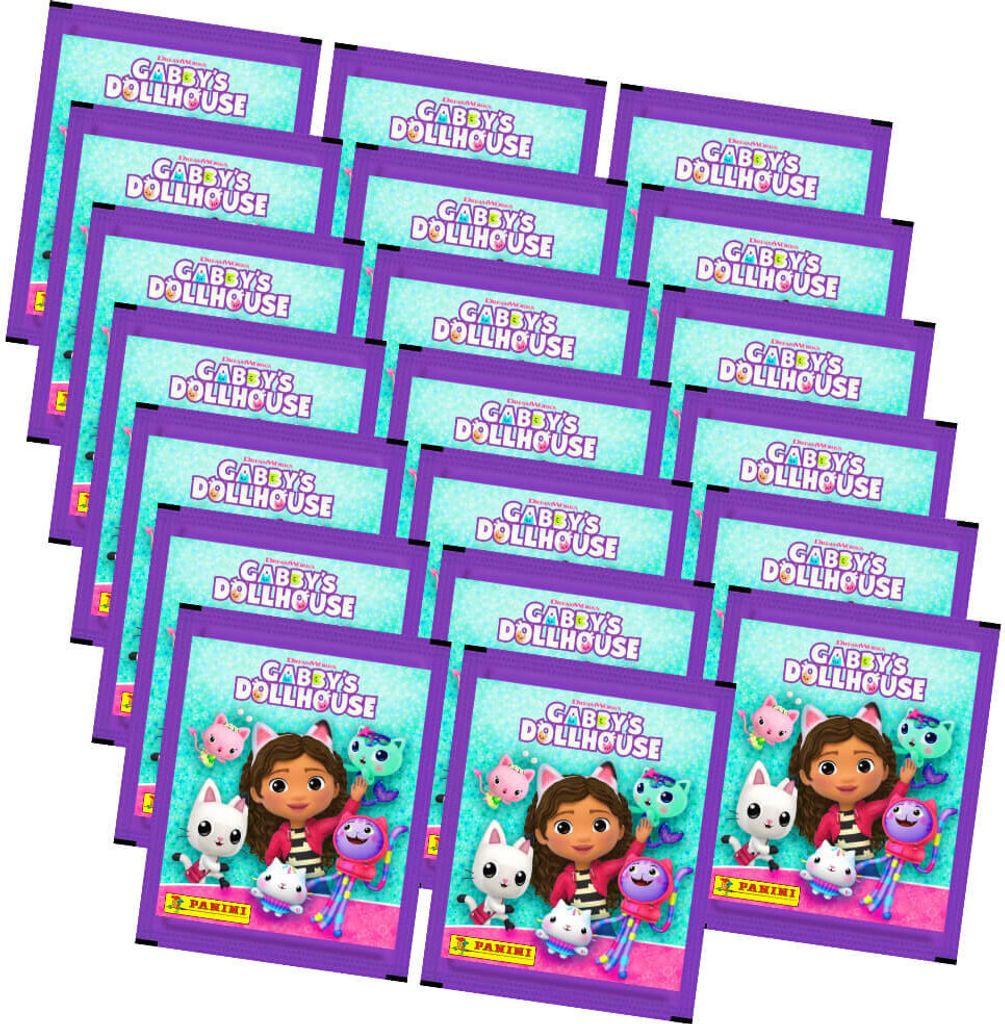 Panini Gabby's Doolhouse Sticker - Sammelsticker (2024) - 20 Tüten