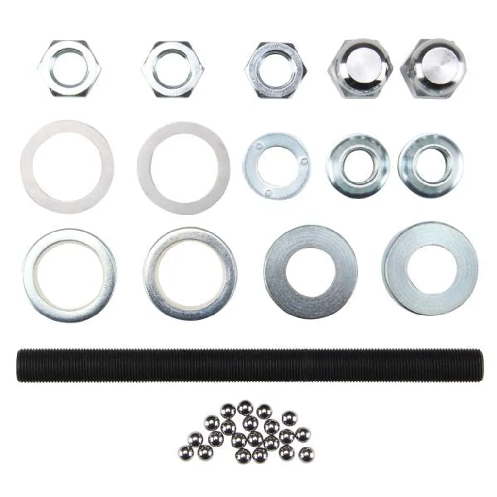 Moyeu avant Crescent M12x155mm en acier renforcé - Kit réparation complet