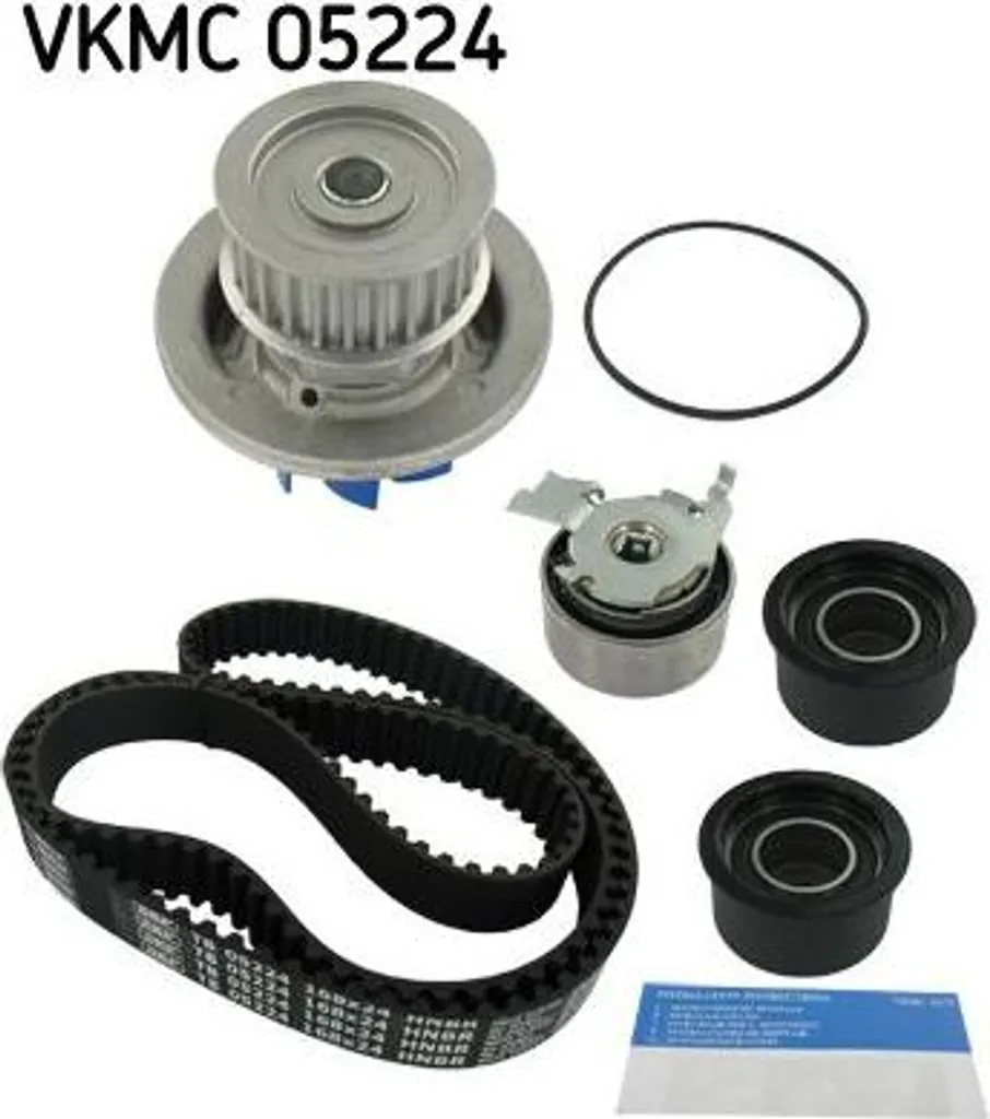 Kit Courroie de Distribution et Pompe à Eau SKF VKMC 05224 Opel Astra G