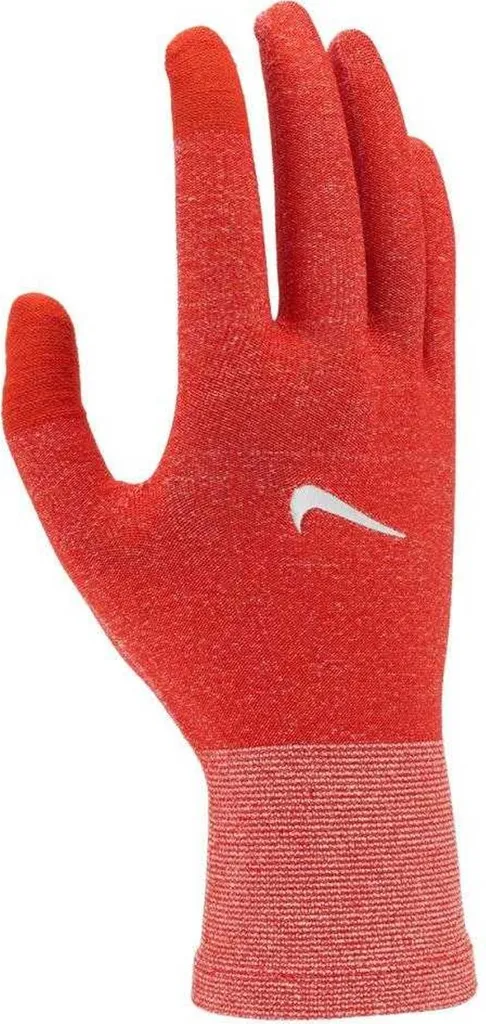 Gants Nike Rouges pour Running en Jersey Léger et Respirant - Homme