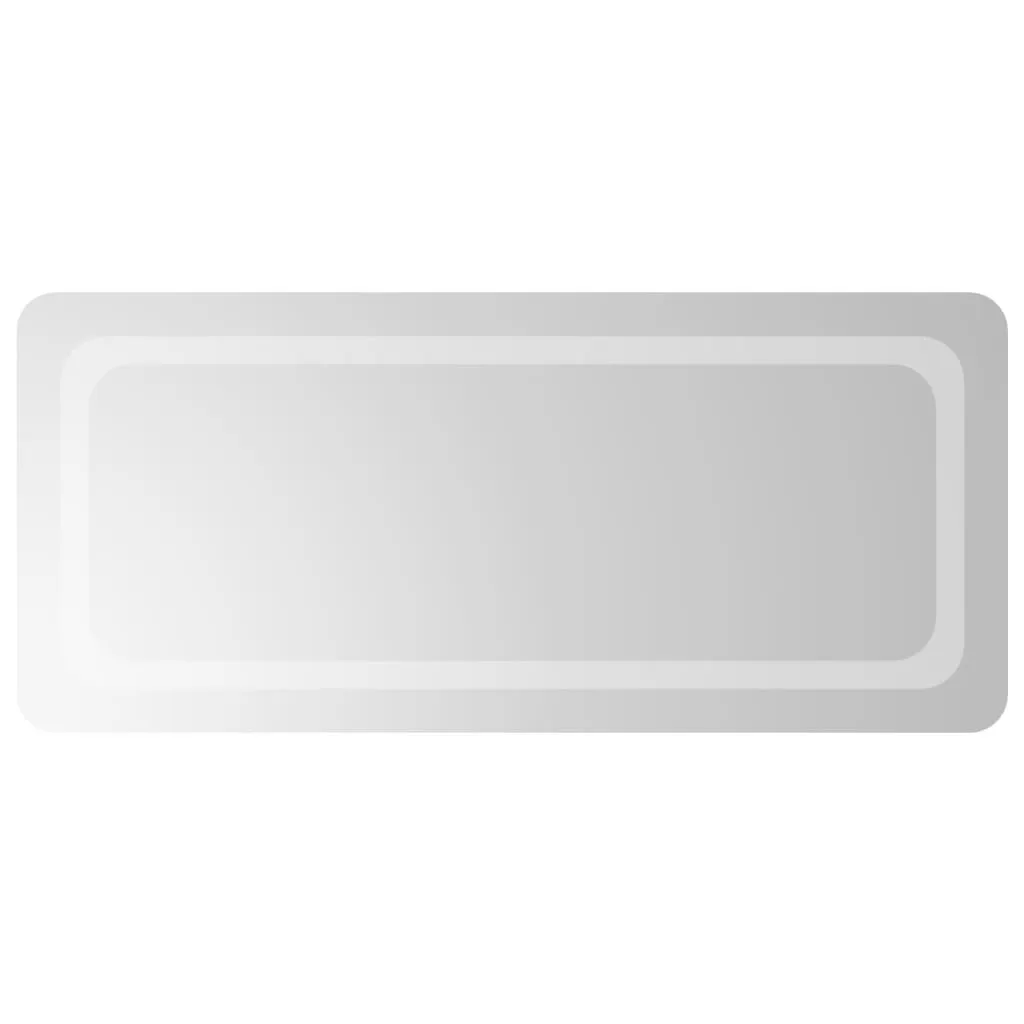 Specchio Bagno LED vidaXL 40x90 cm Rettangolare IP65 | Luce Trucco USB