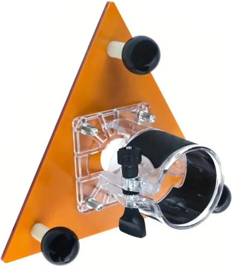 Plaque d'équilibrage ABS pour chanfreinage, base stable 65mm robuste