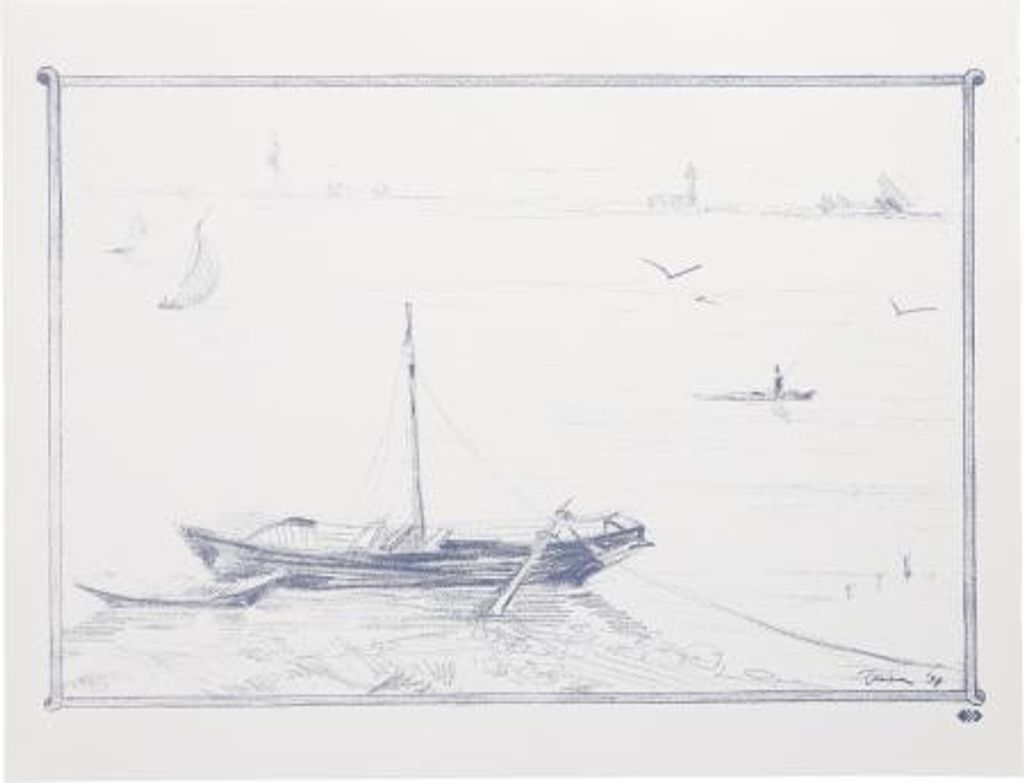 1000 podkładek Papstar, papier 30 cm x 40 cm biała łódź Zdjęcie produktu 